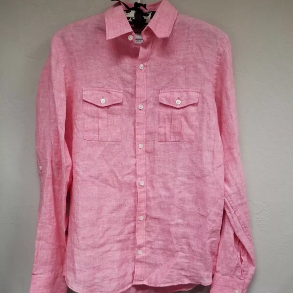 Baird McNutt Other - Baird McNutt linen shirt. Murat slim fit. Size large.